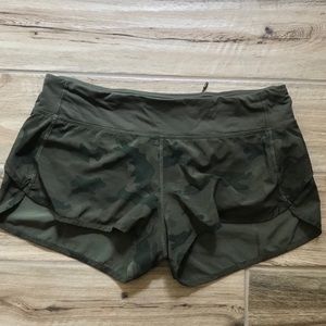 Lululemon speed short camo